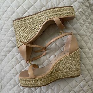 NEW Stuart Weitzman nudist wedge